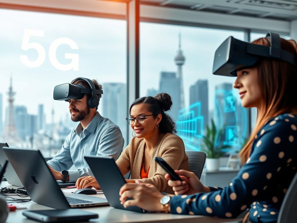 5G for Remote Work: Enhancing Connectivity for Telecommuting