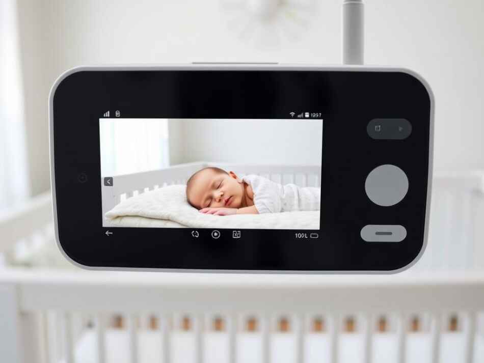 High-definition baby monitor display High-definition baby monitor display
